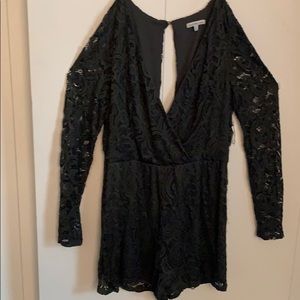 Olive green romper from Charlotte Russe (m)